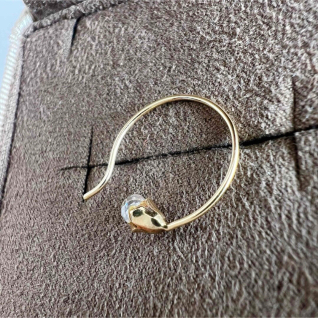 【NEW限定品】 | 片方 蕾フープピアス アガット agete Shop from Rakuma at アクセサリー