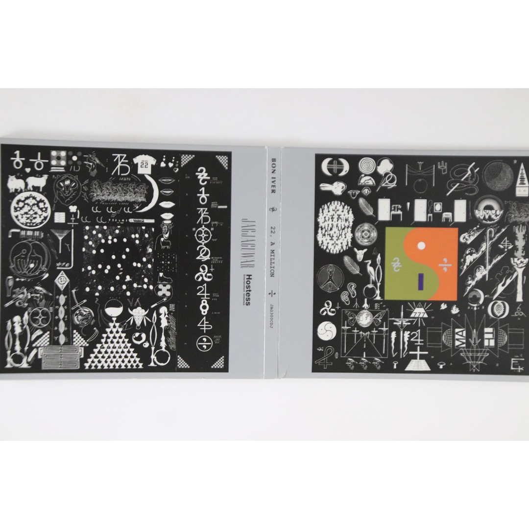 輸入CD Bon Iver 22, A Million JAG300CDJPROMO HOSTESS 紙