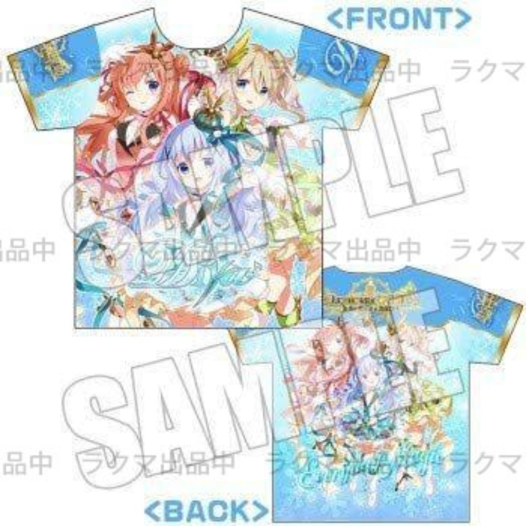 ご注文はうさぎですか?? フルグラフィックTシャツ Diva | Shop at